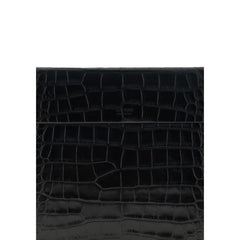 Tom Ford Black Leather Clutch Bag