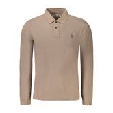 Timberland Brown Cotton Polo Shirt