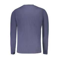 North Sails Blu Cotton Men T-Shirt
