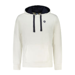 North Sails Bianco Cotton Mens Hoodie