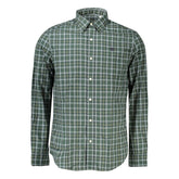 Timberland Verde Cotton Men Shirt