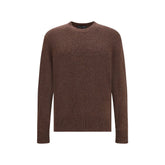 Dolce & Gabbana Brown Fleece Wool Sweatshirt