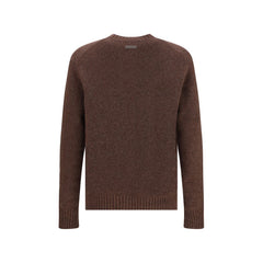 Dolce & Gabbana Brown Fleece Wool Sweatshirt