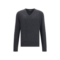 Dolce & Gabbana Gray Fleece Wool Sweatshirt