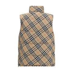 Burberry Black Polyester Sleveless Jacket