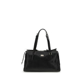 Dolce & Gabbana Black Calf Leather Bos Taurus Shoulder Bag