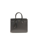 Saint Laurent Gray Calf Leather Bos Taurus Shoulder Bag