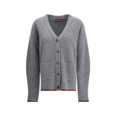 Gucci Gray Wool Cardigan