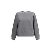Maison Kitsuné Gray Cotton Sweatshirt