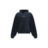 Balenciaga Black Cotton Sweatshirt