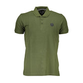 Gianmarco Venturi Green Cotton Polo Shirt