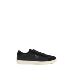 Prada Black Polyamide Low Top Sneakers