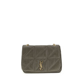 Saint Laurent Green Calf Leather Bos Taurus Shoulder Bag