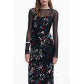 Desigual Black Polyester Dress