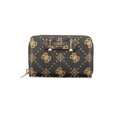 Guess Jeans Brown Polyethylene Wallet