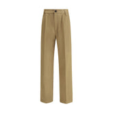 Namacheko Beige Cotton Casual Pants
