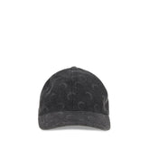 Marine Serre Gray Cotton Cap (Baseball Hat)