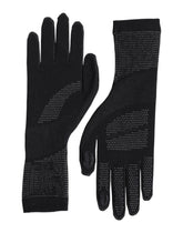 Dolce & Gabbana Black DG Logo Cotton Hands Mitten Men Gloves
