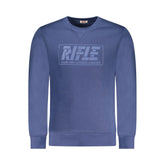Rifle Blue Cotton Men Sweater