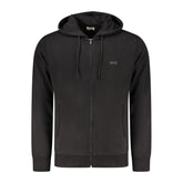 Rifle Black Cotton Men Sweater