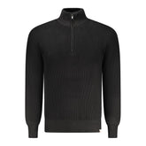 Rifle Black Nylon Men Sweater