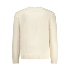 Tommy Hilfiger Beige Cotton Men Sweater