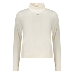 Tommy Hilfiger White Cotton Women Sweater
