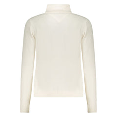 Tommy Hilfiger White Cotton Women Sweater