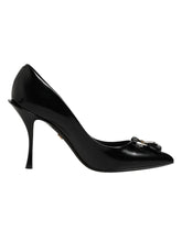 Dolce & Gabbana Black Bag Embellished Heels Pumps Shoes