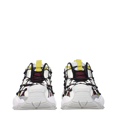 Versace Red Fabric Athletic Sneakers