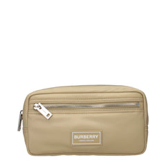 Burberry Beige Nylon Clutch Bag