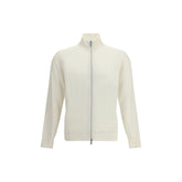Brunello Cucinelli White Cashmere Cardigan
