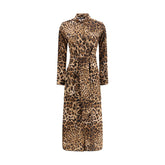 Ella Multicolor Silk Casual Dress