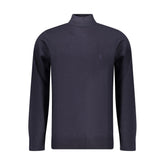 Coveri Moving Blue Nylon Men Sweater