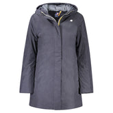 K-WAY Blue Polyamide Jackets & Coat