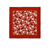 Tom Ford Red Silk Pocket Square