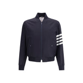 Thom Browne Blue Wool Bomber
