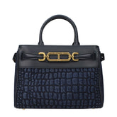 Tom Ford Blue Fabric Handbag