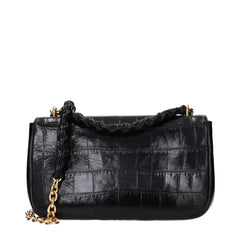 Tom Ford Black Leather Shoulder Bag
