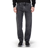 Hugo Boss Black Cotton Relaxed Fit Jeans