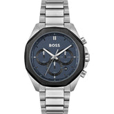 Hugo Boss Gray Stainless Steel Dress Watch
