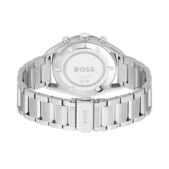 Hugo Boss Gray Stainless Steel Dress Watch