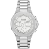 Hugo Boss Gray Stainless Steel Dress Watch