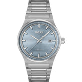 Hugo Boss Gray Stainless Steel Dress Watch