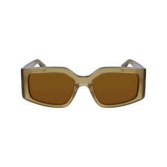 Ferragamo Green Acetate Sunglasses