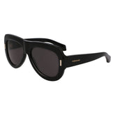 Ferragamo Black Acetate Sunglasses