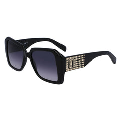 Karl Lagerfeld Black Injected Sunglasses