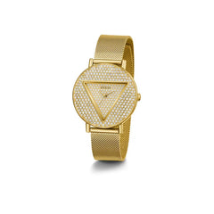 Guess Gold Stainless Steel Dress Watch