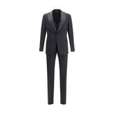 Giorgio Armani Black Fleece Wool Tuxedo