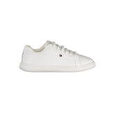 Tommy Hilfiger White Leather Women Sneaker